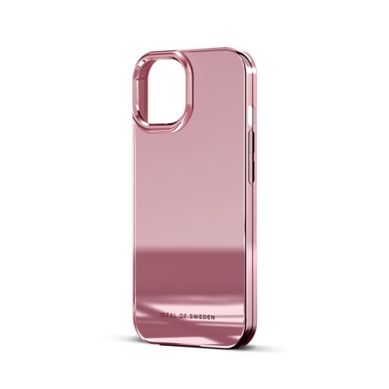 iDeal of Sweden Mirror Back Case priekš Apple iPhone 15 - Rose Pink - silikona-plastikāta aizmugures apvalks / bampers-vāciņš