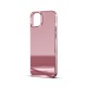 iDeal of Sweden Mirror Back Case priekš Apple iPhone 15 Plus - Rose Pink - silikona-plastikāta aizmugures apvalks / bampers-vāciņš