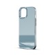 iDeal of Sweden Mirror Back Case priekš Apple iPhone 15 - Sky Blue - silikona-plastikāta aizmugures apvalks / bampers-vāciņš