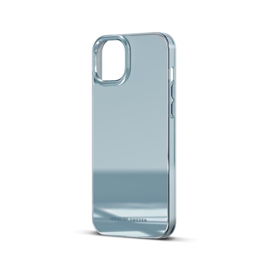 iDeal of Sweden Mirror Back Case priekš Apple iPhone 15 Plus - Sky Blue - silikona-plastikāta aizmugures apvalks / bampers-vāciņš