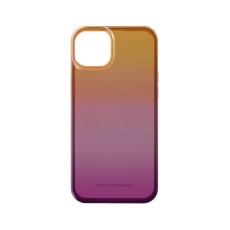 iDeal of Sweden Clear SS23 Back Case priekš Apple iPhone 15 Plus - Vibrant Ombre - silikona aizmugures apvalks / bampers-vāciņš