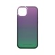 iDeal of Sweden Clear SS23 Back Case priekš Apple iPhone 15 Plus - Fluorite Ombre - silikona aizmugures apvalks / bampers-vāciņš