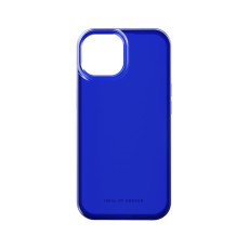 iDeal of Sweden Clear SS23 Back Case priekš Apple iPhone 15 - Cobalt Blue - silikona aizmugures apvalks / bampers-vāciņš