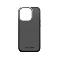 iDeal of Sweden Clear SS23 Back Case priekš Apple iPhone 15 Pro - Tinted Black - silikona aizmugures apvalks / bampers-vāciņš