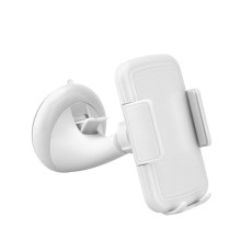 BlueStar Car Mount Holder Stand for Mobile phone - Balts - Universāls auto loga stiprinājums turētājs uz vējstiklu