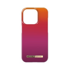 iDeal of Sweden Fashion Back Case priekš Apple iPhone 15 Pro - Vibrant Ombre - plastikāta aizmugures apvalks ar iebūvētu metālisku plāksni / bampers-vāciņš