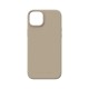 iDeal of Sweden Silicone Back Case priekš Apple iPhone 15 Plus - Beige - silikona aizmugures apvalks / bampers-vāciņš