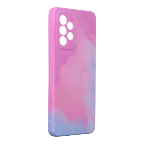 Forcell Pop Back Case priekš Samsung Galaxy A54 5G A546 - Rozā - silikona aizmugures apvalks / bampers-vāciņš