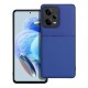 Forcell Noble Back Case priekš Xiaomi Redmi Note 12 Pro+ - Zils - mākslīgās ādas aizmugures apvalks ar iebūvētu metālisku plāksni / bampers-vāciņš