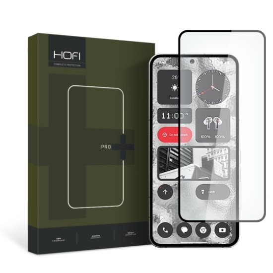 Hofi Premium Pro+ 9H Full Glue Tempered Glass Screen Protector priekš Nothing Phone (2) - Ekrāna Aizsargstikls / Bruņota Stikla Aizsargplēve