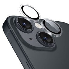 ESR Camera Lens Tempered Glass protector priekš Apple iPhone 15 / 15 Plus - Caurspīdīgs - Aizmugurējās kameras aizsargstikls