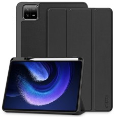 Tech-Protect SC Pen Book Case priekš Xiaomi Pad 6 / 6 Pro - Melns - sāniski atverams maciņš ar stendu