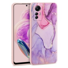Tech-Protect Mood Series Back Case priekš Xiaomi Redmi Note 12s - Marmors - silikona aizmugures apvalks / bampers-vāciņš