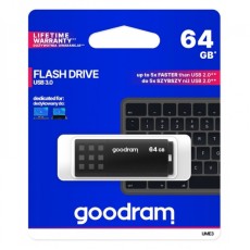 Goodram UME3 Flash Drive 64GB USB 3.0 Flash Atmiņa - Melna