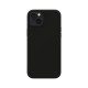 iDeal of Sweden Silicone MagSafe Back Case priekš Apple iPhone 15 Plus - Black - silikona aizmugures apvalks / bampers-vāciņš