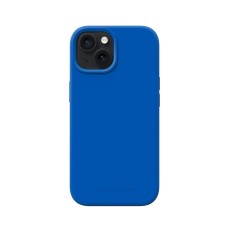 iDeal of Sweden Silicone MagSafe Back Case priekš Apple iPhone 15 - Cobalt Blue - silikona aizmugures apvalks / bampers-vāciņš