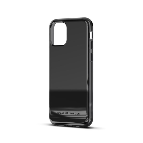 iDeal of Sweden Mirror Back Case priekš Apple iPhone 11 - Mirror Black - silikona-plastikāta aizmugures apvalks / bampers-vāciņš