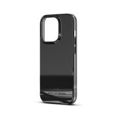 iDeal of Sweden Mirror Back Case priekš Apple iPhone 14 Pro Max - Mirror Black - silikona-plastikāta aizmugures apvalks / bampers-vāciņš