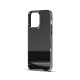 iDeal of Sweden Mirror Back Case priekš Apple iPhone 15 Pro Max - Mirror Black - silikona-plastikāta aizmugures apvalks / bampers-vāciņš