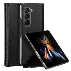 Dux Ducis Bril Case priekš Samsung Galaxy Fold5 5G - Melns - sāniski atverams maciņš