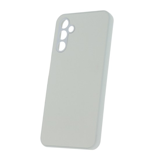 Leather Back Case для Samsung Galaxy A14 4G A145 / A14 5G A146 - Белый - чехол-накладка из искусственной кожи / бампер-крышка