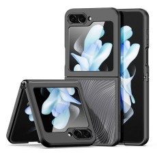 Dux Ducis Aimo Durable Back Cover priekš Samsung Galaxy Flip5 5G - Melns - plastikāta aizmugures apvalks / vāciņš
