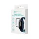 Bestsuit Case with Tempered Glass priekš Apple Watch 7 / 8 / 9 (45mm) - Pelēks - plastikāta apvalks viedpulksteņiem ar aizsargstiklu