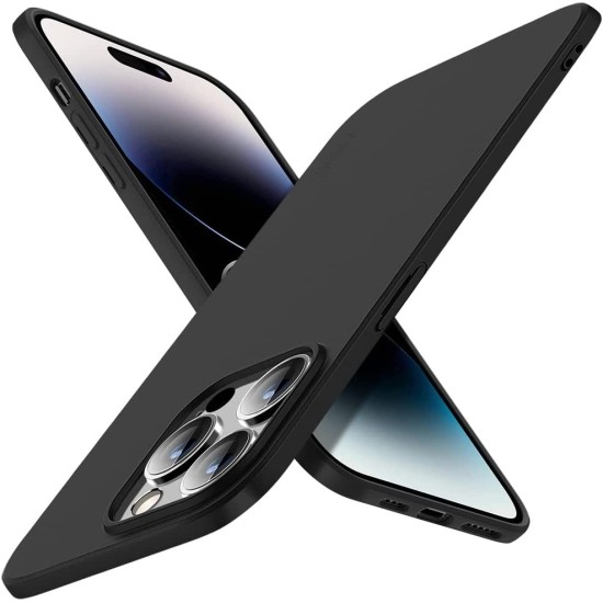 X-Level Guardian Series Frosted TPU Case для Samsung Galaxy S23 FE S711 - Чёрный - матовая силиконовая накладка / бампер-крышка