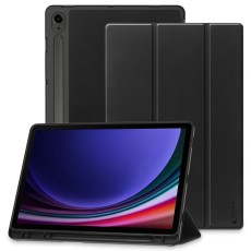 Tech-Protect SC Pen Book Case priekš Samsung Galaxy Tab S9 FE / S10 FE / S10 Lite - Melns - sāniski atverams maciņš ar magnētu un stendu