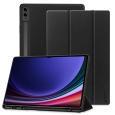 Tech-Protect SC Pen Book Case priekš Samsung Galaxy Tab S9 FE+ X610 / X616 - Melns - sāniski atverams maciņš ar magnētu un stendu