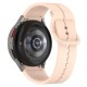Silicone Watch Band Replacement priekš Samsung Galaxy Watch 4 / 5 / 5 Pro / 6 / Classic (40 / 42 / 43 / 44 / 45 / 46 / 47 mm) - Bēšs - silikona siksniņas (jostas) priekš pulksteņiem