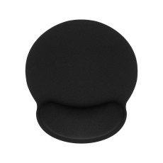 Wrist Support Ergonomic Mouse Pad peles paliktnis, 350 mm x 250 mm x 3 mm - Melns