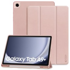 Tech-Protect SC Pen Book Case priekš Samsung Galaxy Tab A9 Plus X210 / X215 / X216 - Rozā - sāniski atverams maciņš ar magnētu un stendu