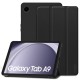 Tech-Protect Smart Case priekš Samsung Galaxy Tab A9 X110 / X115 - Melns - sāniski atverams maciņš ar magnētu un stendu