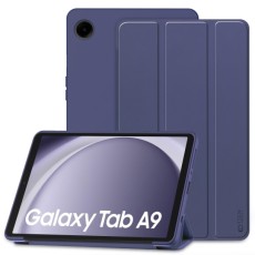 Tech-Protect Smart Case priekš Samsung Galaxy Tab A9 X110 / X115 / A11 X133 / X135 - Zils - sāniski atverams maciņš ar magnētu un stendu