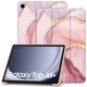 Tech-Protect Smart Case priekš Samsung Galaxy Tab A9 Plus X210 / X215 / X216 - Marmors - sāniski atverams maciņš ar magnētu un stendu