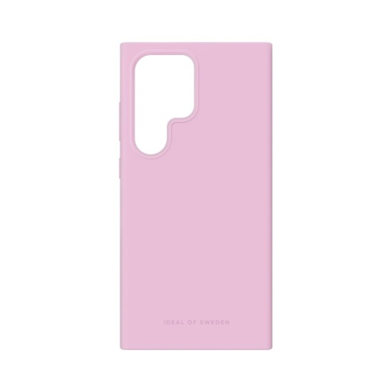 iDeal of Sweden Silicone Back Case priekš Samsung Galaxy S24 Ultra 5G - Bubblegum Pink - silikona aizmugures apvalks / bampers-vāciņš