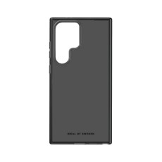iDeal of Sweden Clear Back Case priekš Samsung Galaxy S24 Ultra 5G S928 - Tinted Black - silikona aizmugures apvalks / bampers-vāciņš
