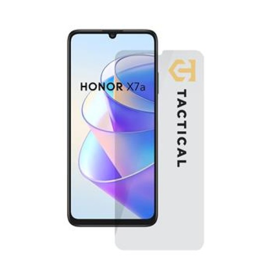 Tactical 2.5D Tempered Glass screen protector priekš Huawei Honor X7a - Ekrāna Aizsargstikls / Bruņota Stikla Aizsargplēve