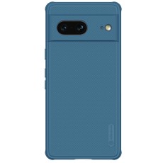 Nillkin Super Frosted Pro Shield Matte PC Mobile Cover priekš Google Pixel 8 Pro - Zils - plastikas aizmugures apvalks / bampers-vāciņš