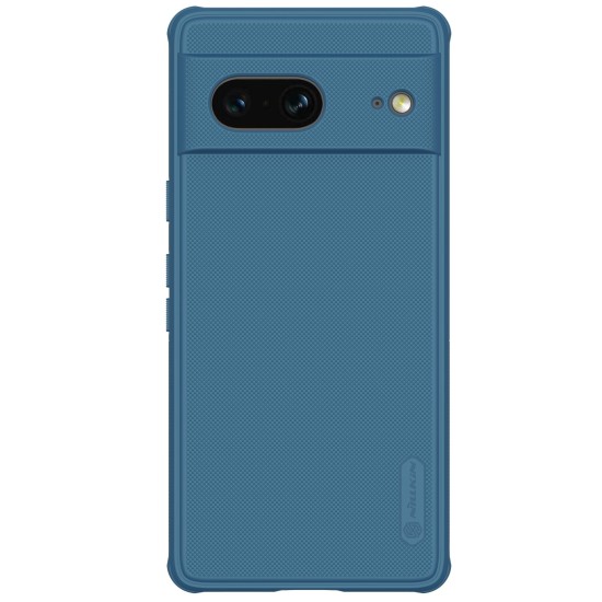 Nillkin Super Frosted Pro Shield Matte PC Mobile Cover priekš Google Pixel 8 Pro - Zils - plastikas aizmugures apvalks / bampers-vāciņš