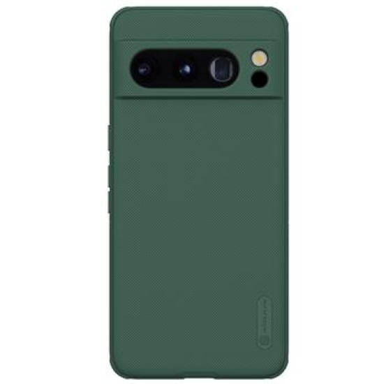 Nillkin Super Frosted Pro Shield Matte PC Mobile Cover priekš Google Pixel 8 Pro - Zaļš - plastikas aizmugures apvalks / bampers-vāciņš