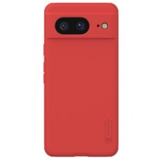Nillkin Super Frosted Pro Shield Matte PC Mobile Cover priekš Google Pixel 8 - Sarkans - plastikas aizmugures apvalks / bampers-vāciņš