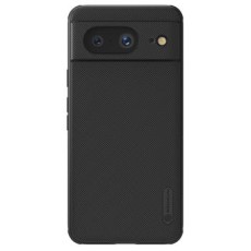 Nillkin Super Frosted Pro Magnetic Back Cover priekš Google Pixel 8 - Melns - plastikas aizmugures apvalks / bampers-vāciņš
