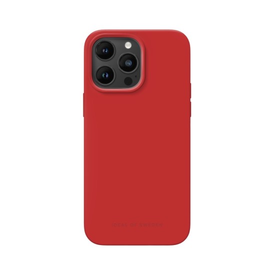 iDeal of Sweden Silicone Back Case priekš Apple iPhone 14 Pro Max - Red - silikona aizmugures apvalks / bampers-vāciņš