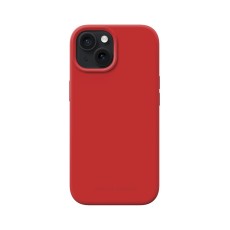 iDeal of Sweden Silicone MagSafe Back Case priekš Apple iPhone 15 - Red - silikona aizmugures apvalks / bampers-vāciņš