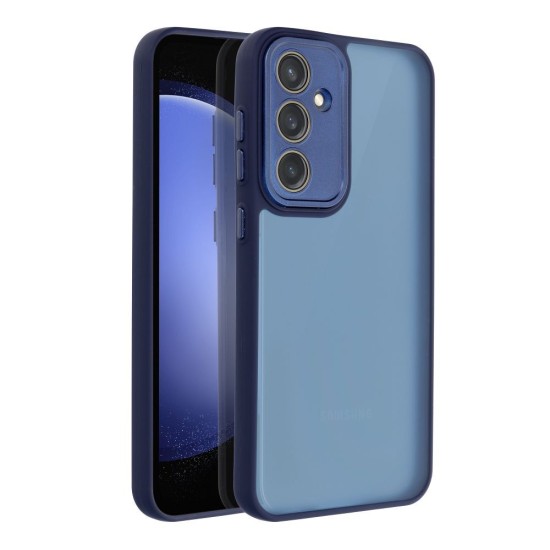 Variete Back Case priekš Samsung Galaxy A15 4G A155 / A15 5G A156 - Tumši Zils - matēts silikona aizmugures apvalks / bampers-vāciņš