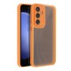 Variete Back Case priekš Samsung Galaxy A05s A057G - Oranžs - matēts silikona aizmugures apvalks / bampers-vāciņš