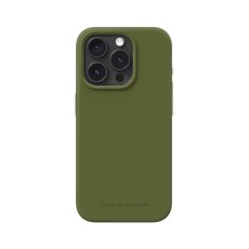iDeal of Sweden Silicone MagSafe Back Case priekš Apple iPhone 15 Pro - Khaki - silikona aizmugures apvalks / bampers-vāciņš