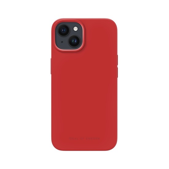 iDeal of Sweden Silicone Back Case priekš Apple iPhone 13 - Red - silikona aizmugures apvalks / bampers-vāciņš